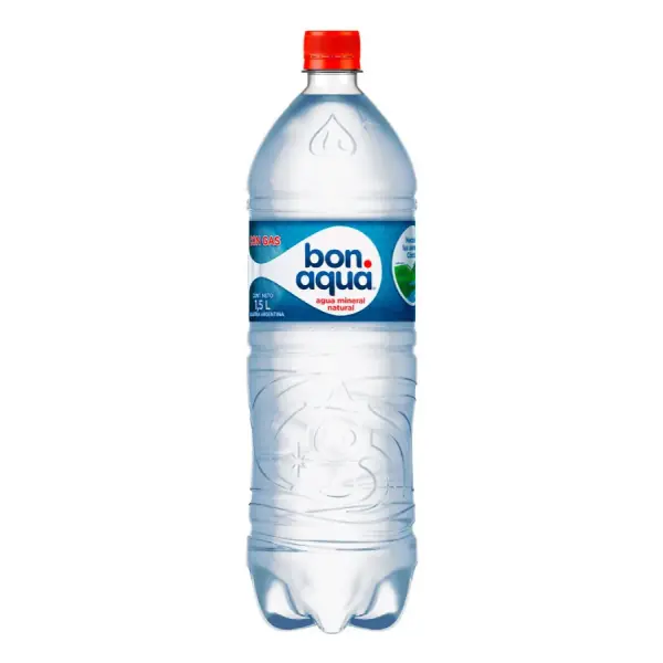 Agua con Gas BON AQUA 1.5lt