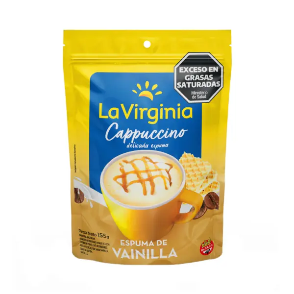 Café Cappuccino Espuma de Vainilla LA VIRGINIA 155gr