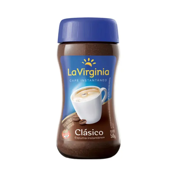 Café Instantáneo Clásico LA VIRGINIA 50gr