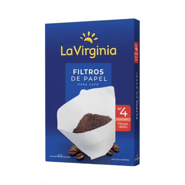 Filtros de Papel LA VIRGINIA 40u